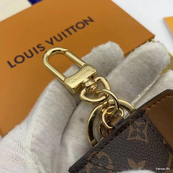 AND KIRIGAMI POUCH HOLDER VUITTON KEY LOUIS BAG CHARM 0329